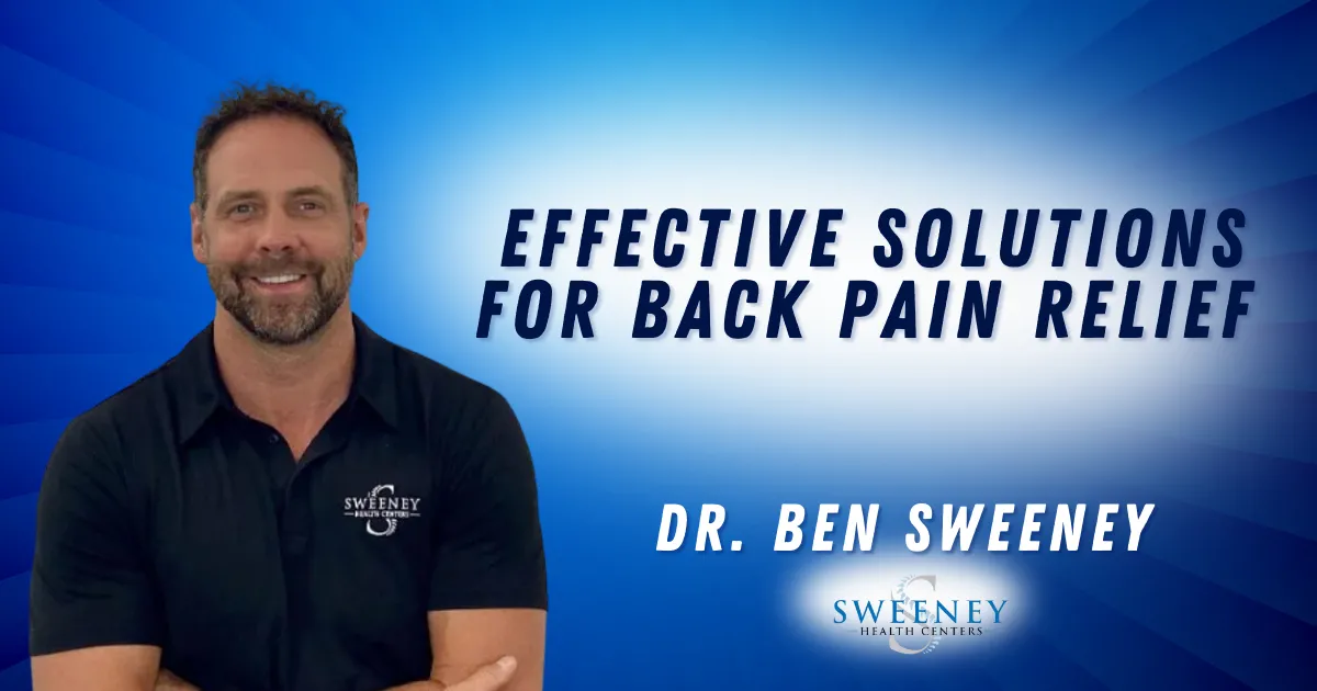 At Sweeney Health Centers, we specialize in providing effective and lasting solutions for back pain relief in Franklin, Tennessee. Back pain can significantly impact your daily life, but you don’t have to suffer in silence. With our expert care and state-of-the-art techniques, we are dedicated to helping you achieve a pain-free lifestyle.